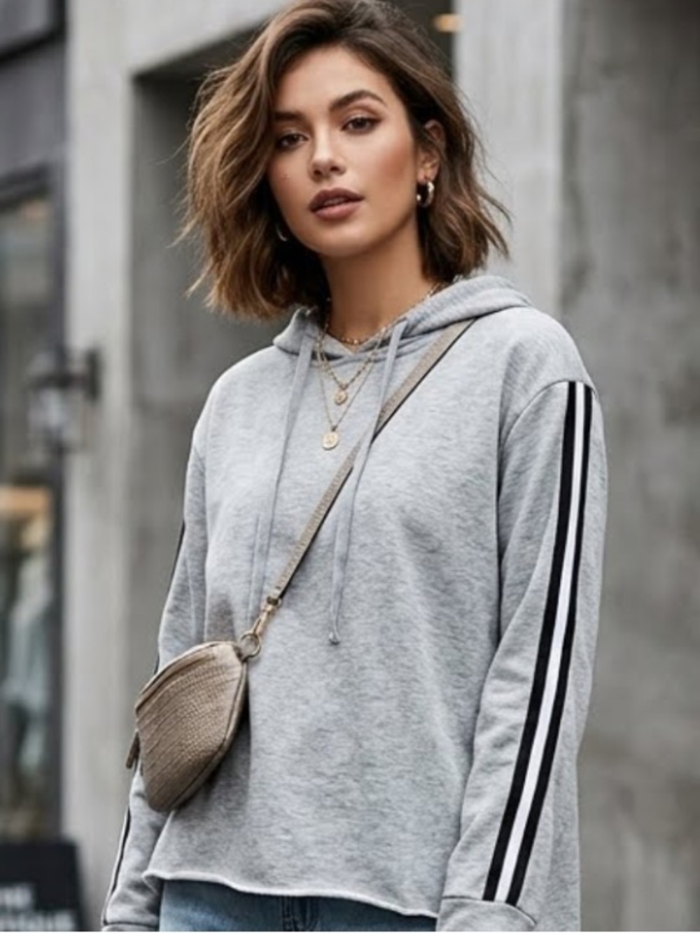 Just Be lightweight hoodie